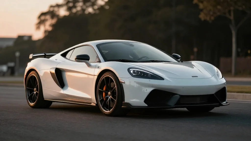 Pristine sports car ready for listing