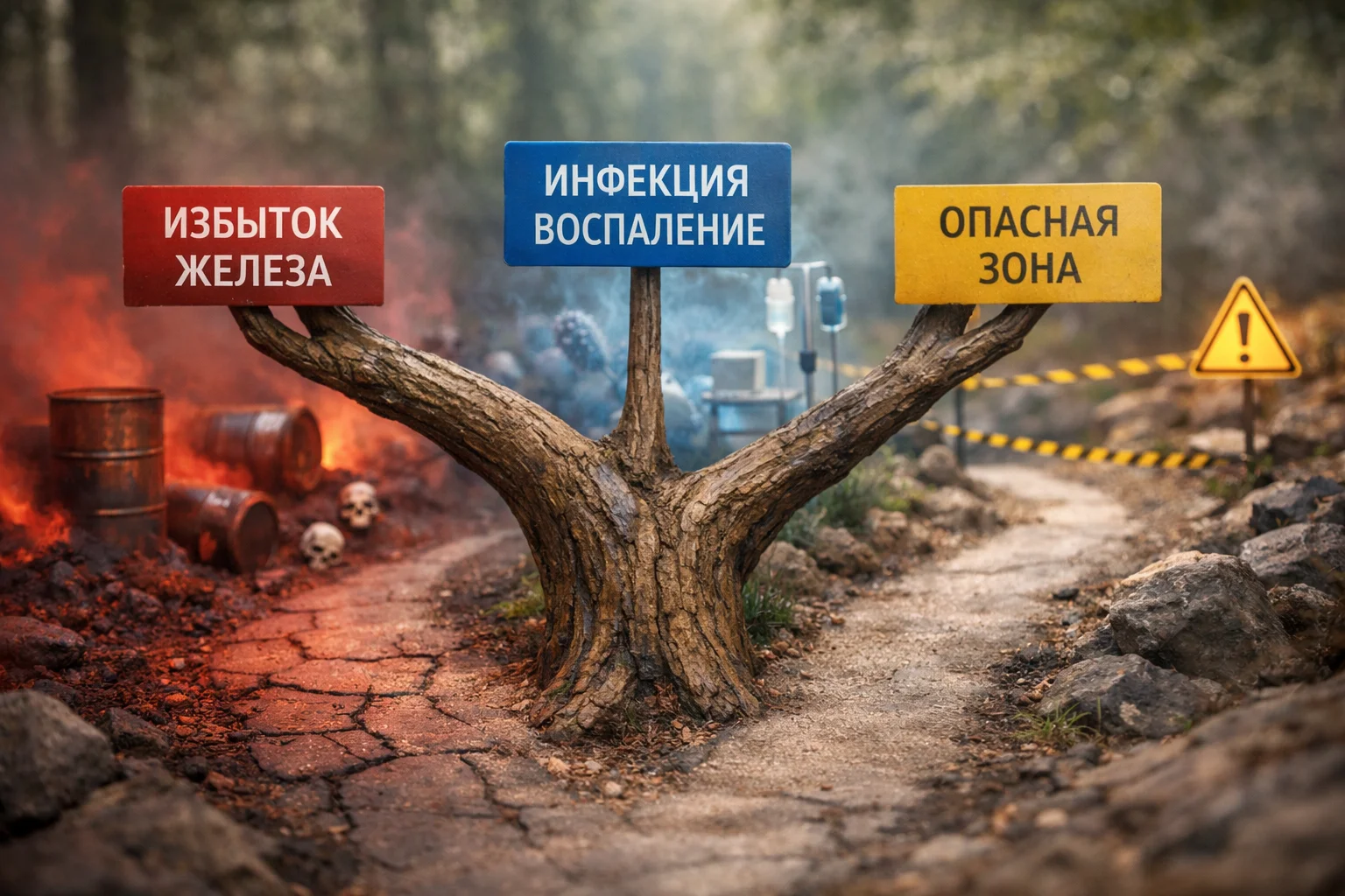Причины повышенного ферритина