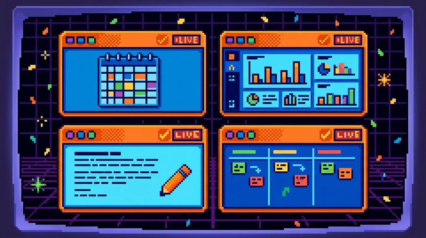 Multiple real-world SaaS applications built with Lovable by non-technical founders