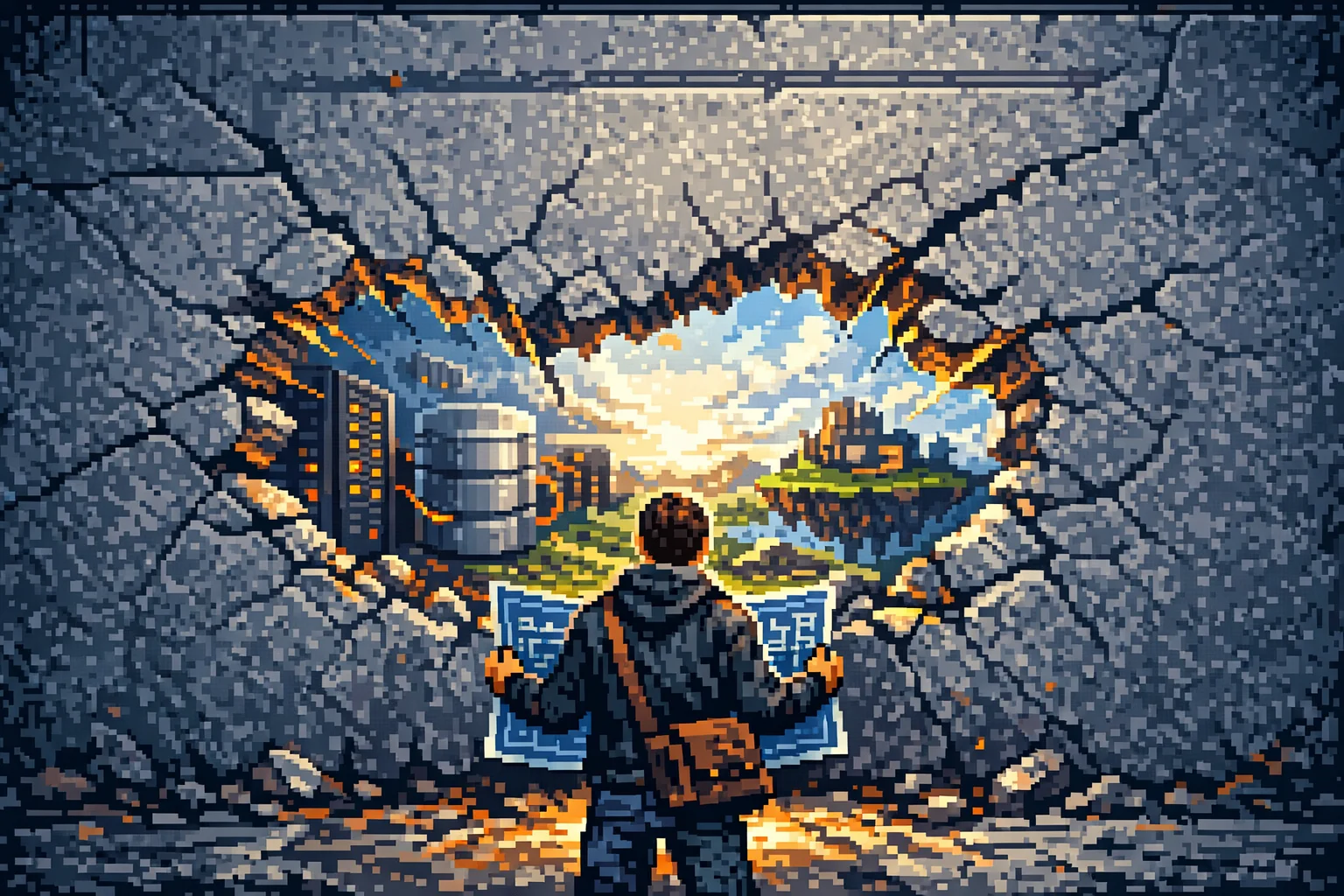 Developer facing the limitations of no-code platforms and the freedom of custom development