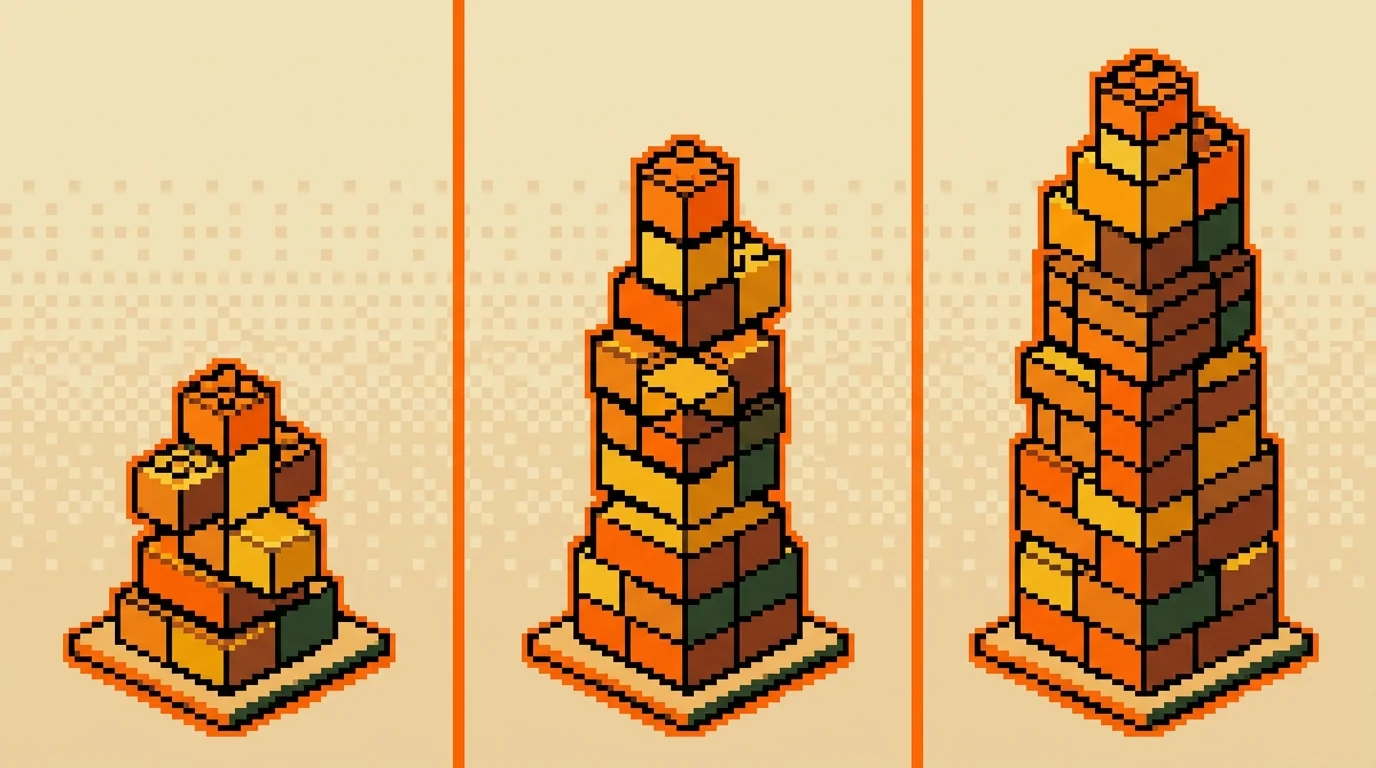 Visual comparison of development effort across web, iOS, and Android platforms