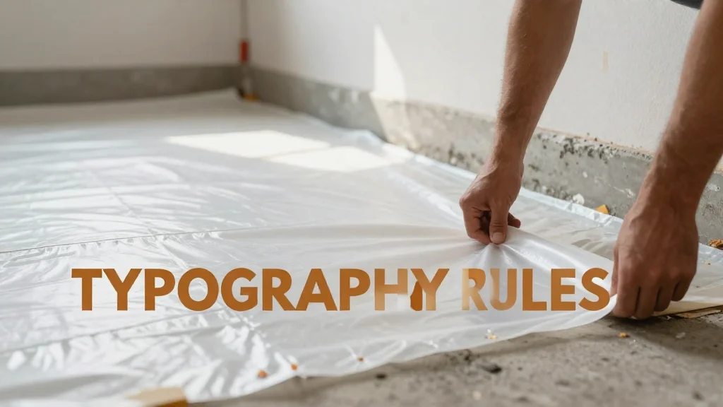 Installation of moisture barrier on bathroom subfloor with overlapped seams