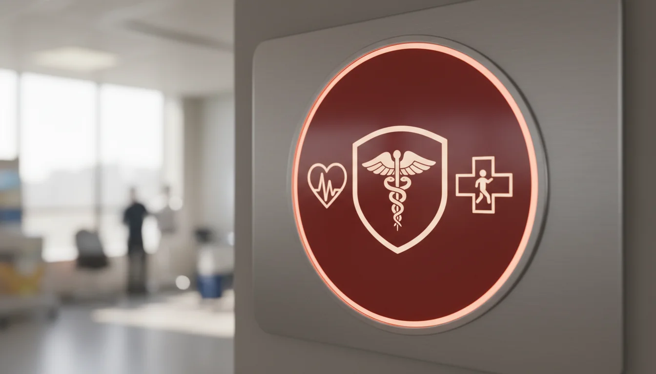 Символ экстренной помощи и предупреждения