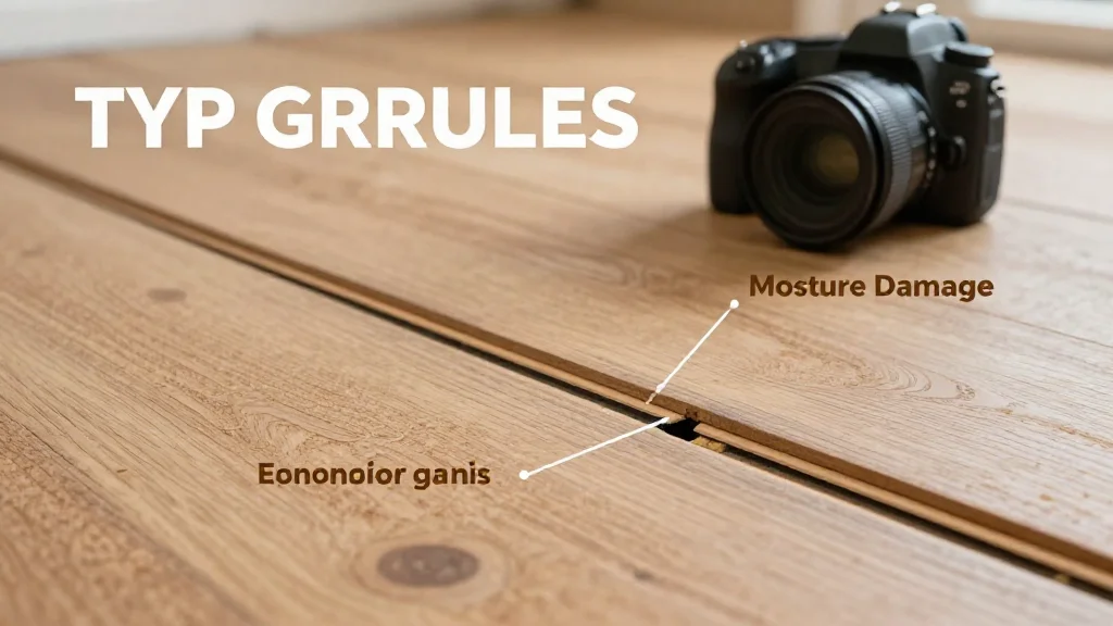 Cork flooring installation showing common mistakes and damage