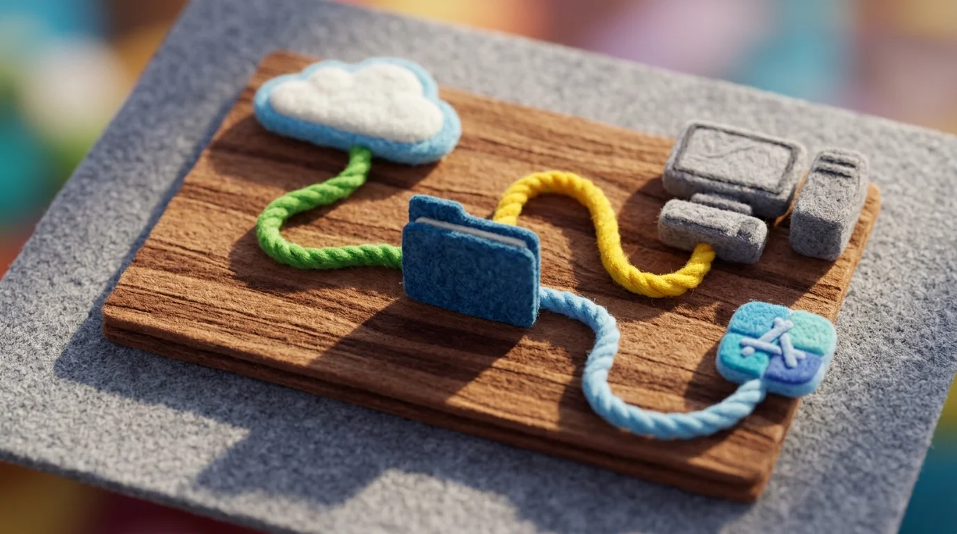 Visual metaphor showing three different paths for converting PDF to PNG based on user needs