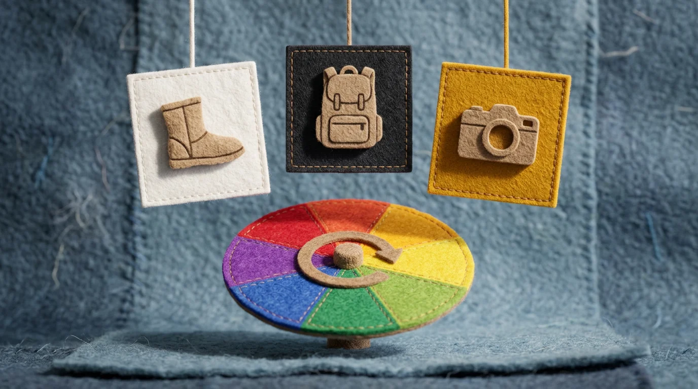 Three product images showing white, black, and custom background options for different use cases